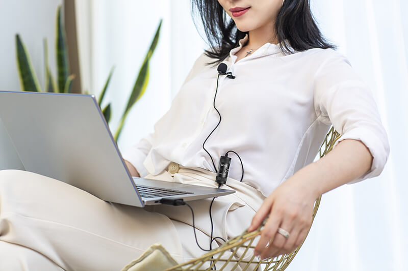 BY-M1 Pro II wireless lavalier microphone